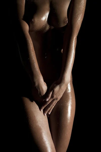 Perfetto corpo nudo — Foto Stock