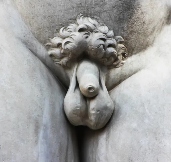 Estatua de David desnuda . — Foto de Stock