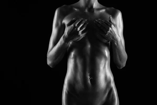Nackter weiblicher Körper — Stockfoto